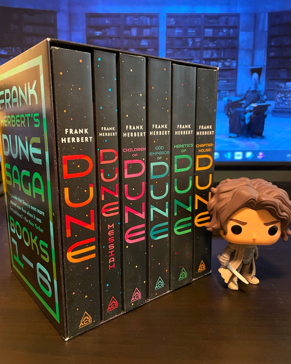 When you go to your favorite comfort place which is @barnesandnoble and decide “yes, today Satan”, then buy the series instead of just the first book.

#Dune