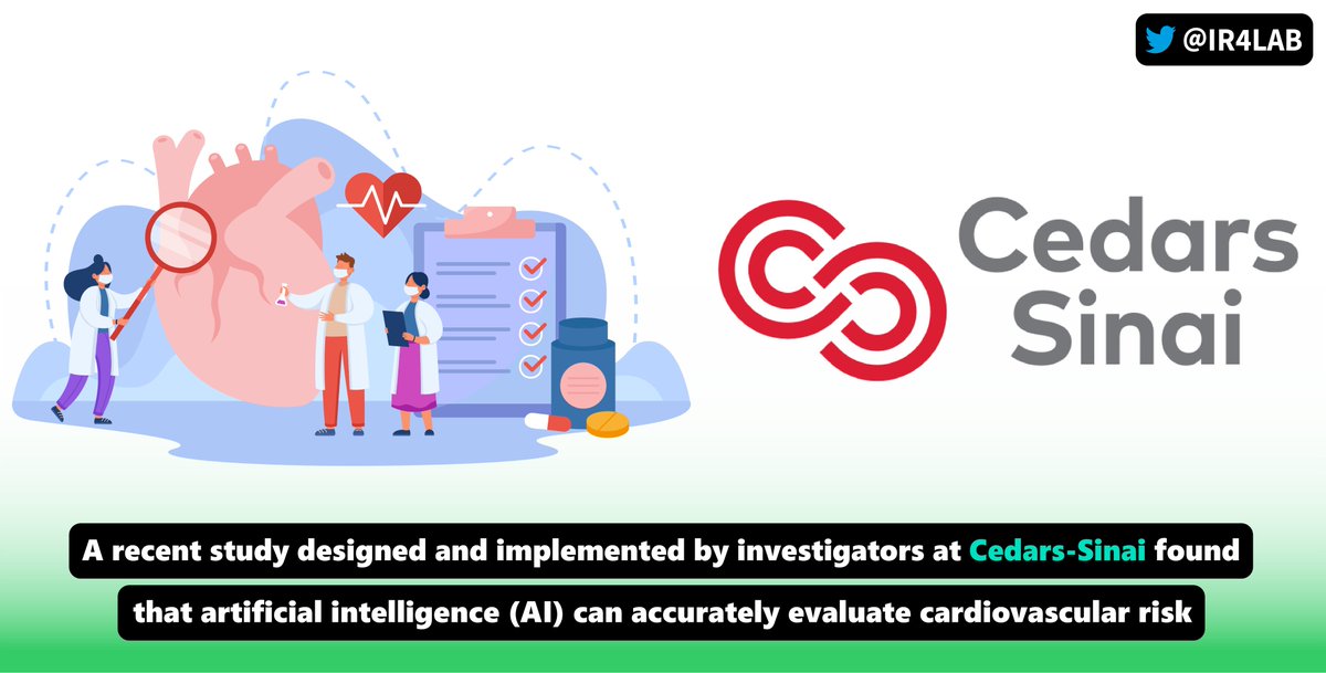 A recent study designed and implemented by investigators at #CedarsSinai found that #ArtificialIntelligence (#AI) can accurately evaluate #cardiovascular risk during a routine chest computed tomography (CT) scan without contrast. 

@CedarsSinai