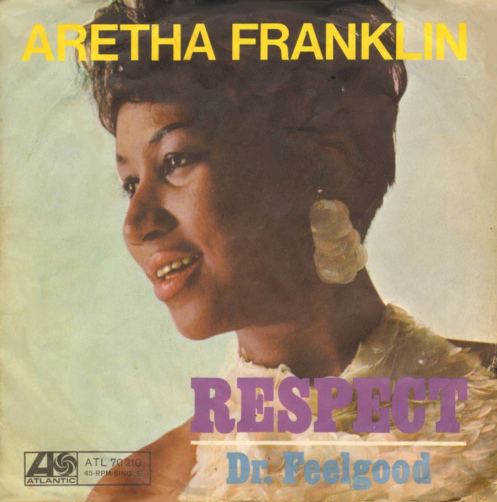 Today in 1967, #ArethaFranklin released her anthem #Respect.

Originally written by #OtisRedding, #Aretha made it her own, scoring her first #1 #Billboard Hot 100, her second #1 R&B, & 2 #Grammys.

In 2020, #RollingStone ranked it the #1 Greatest Song Of All-Time.

#RockHistory