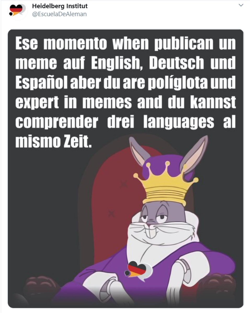 #EnglishLanguage #Spanish #germanlanguage 
Just a little bit of polyglot humor 😂