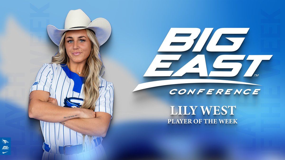 Another week 🟰 Another weekly award!! 🏆Congratulations to @2022_lily on earning BIG EAST Player of the Week honors!!! 👏 #GoJays x tinyurl.com/88m3wm3x