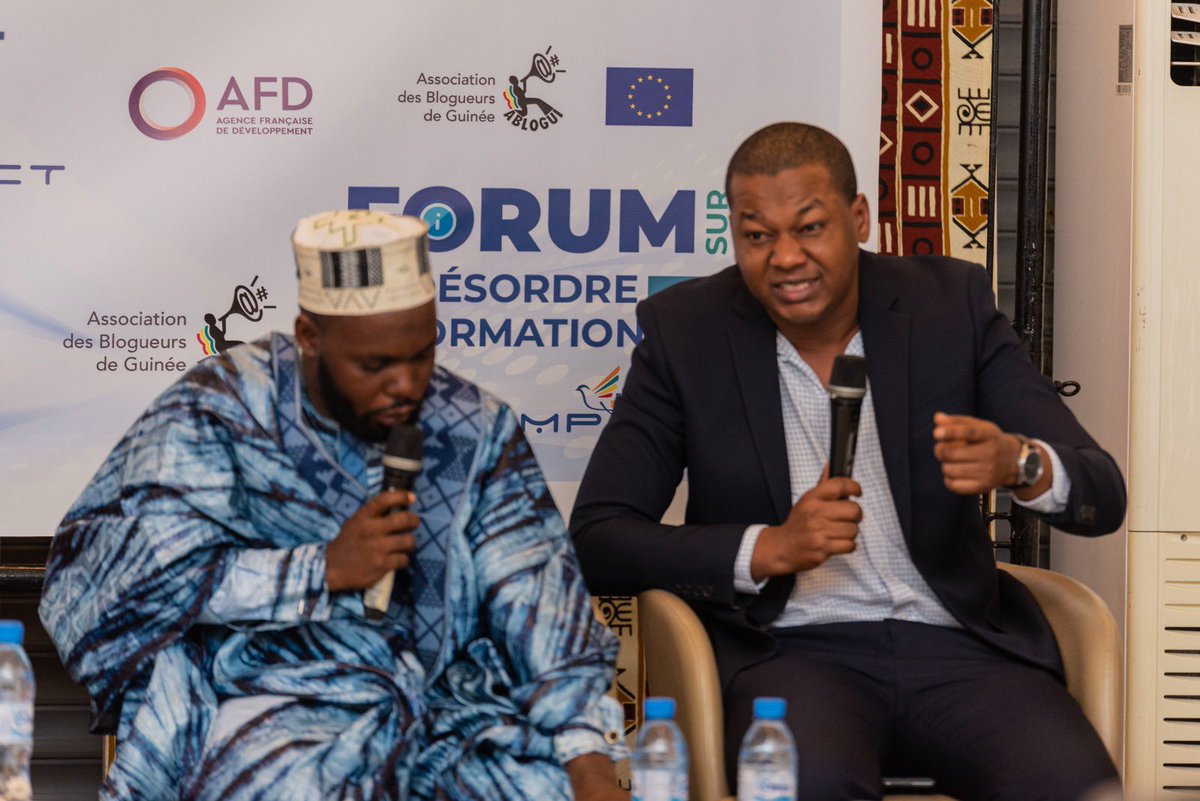 asadio14's tweet photo. J’ai modéré le 1er panel du Forum sur le #Désordre_Informationnel organisé par @ablogui. 

Un cordial moment de partage avec des acteurs clés venus de la #SociétéCivile, du @cntguinee1, du @InfoComGN et des #médias sur les défis et enjeux de la désinformation. @IMPACTplateform https://t.co/IbEaqHO0Ov