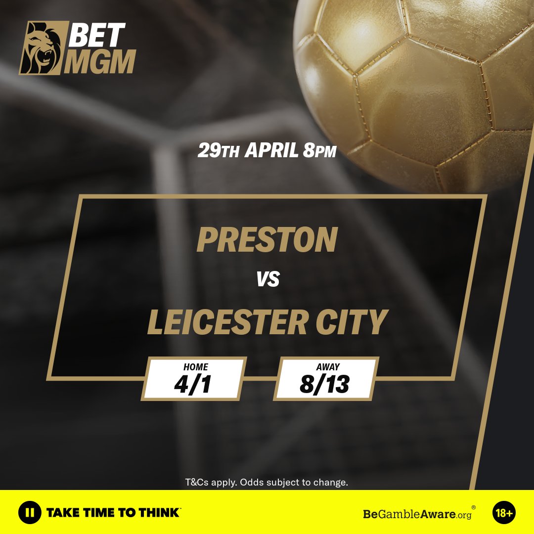 Promotion was never in doubt, was it Leicester fans? 👀

🤝 After two straight defeats, back-to-back wins have sealed an instant return to the #EPL for the Foxes 

Now can they go one better tonight and finish the season as champions? 🏆 

Odds: betmgm.uk/44nb288

#PNELEI
