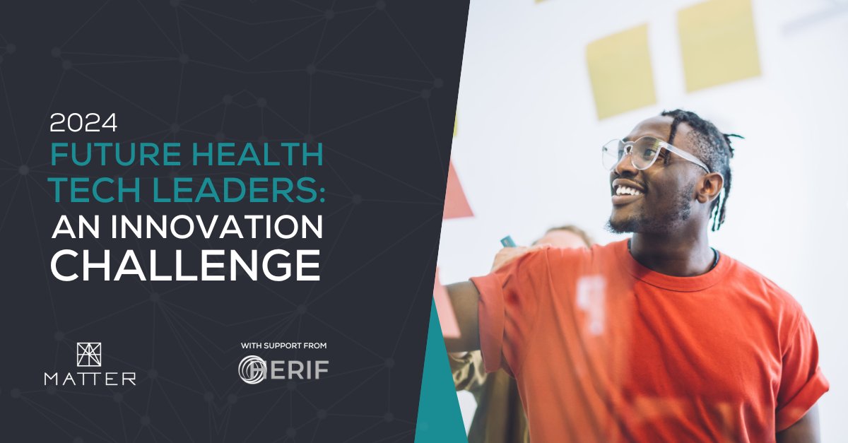 📣New innovation challenge! In partnership with @HERIFoudation, we are proud to announce the #HERIFInnovationChallenge, seeking novel health tech solutions from undergraduate students, graduate students and young professionals. Learn more and apply:➡️ bit.ly/49WzKNY