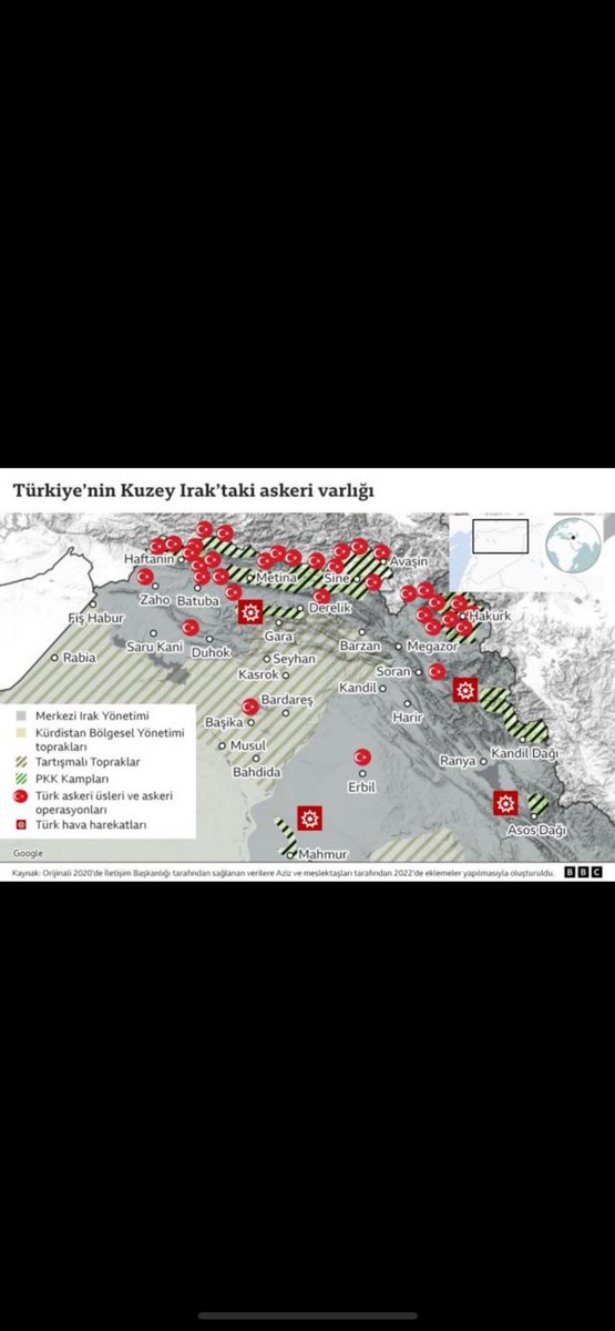 🔴 The Iraqi Government have officially approved the Turkish🇹🇷 Armed forces into their territory to eradicate the PKK/YPG terrorists embedded within, under the deal Türkiye 🇹🇷 will control a 300 KM long 40 KM wide area of N. Iraq. There time has come to End 🔥