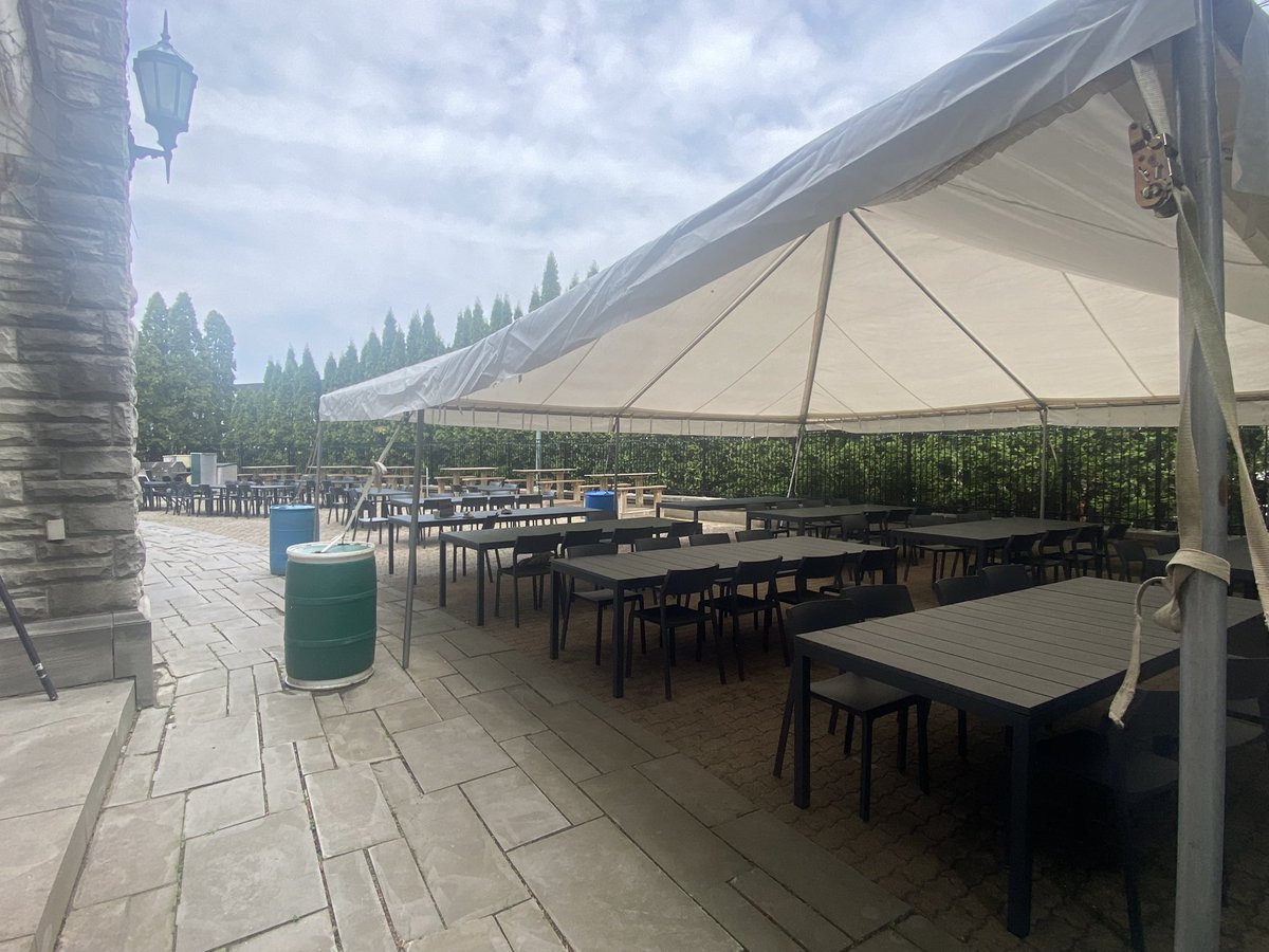 Current status of the Grad Club’s patio, 2:29 pm on a Monday with good weather. 

The consequences of the #WesternU / GTA’s #PSAC610 labour dispute may be felt for years to come. 

The #GradClub is a service bar, owned and operated by SOGS (Society of Graduate Students), and…