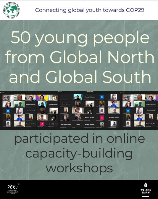 Thrilled to announce the completion of 8 online workshops with @WEARETMRW & @YouthAndEnviro! From intercultural communication to climate justice, we're empowering advocates for a sustainable future. Big thanks to all involved! @MarieMasdupuy @NayokaMartinez @CWhiteleyEU