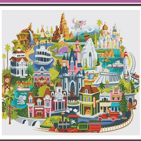 My Current Project 😍
#Disney #Disneyland #WaltDisneyWorld Inspired Cross Stitch Pattern Find it here ➡️
(ad) sovrn.co/1ktrl4a

#Etsy #EtsyFinds #EtsySeller