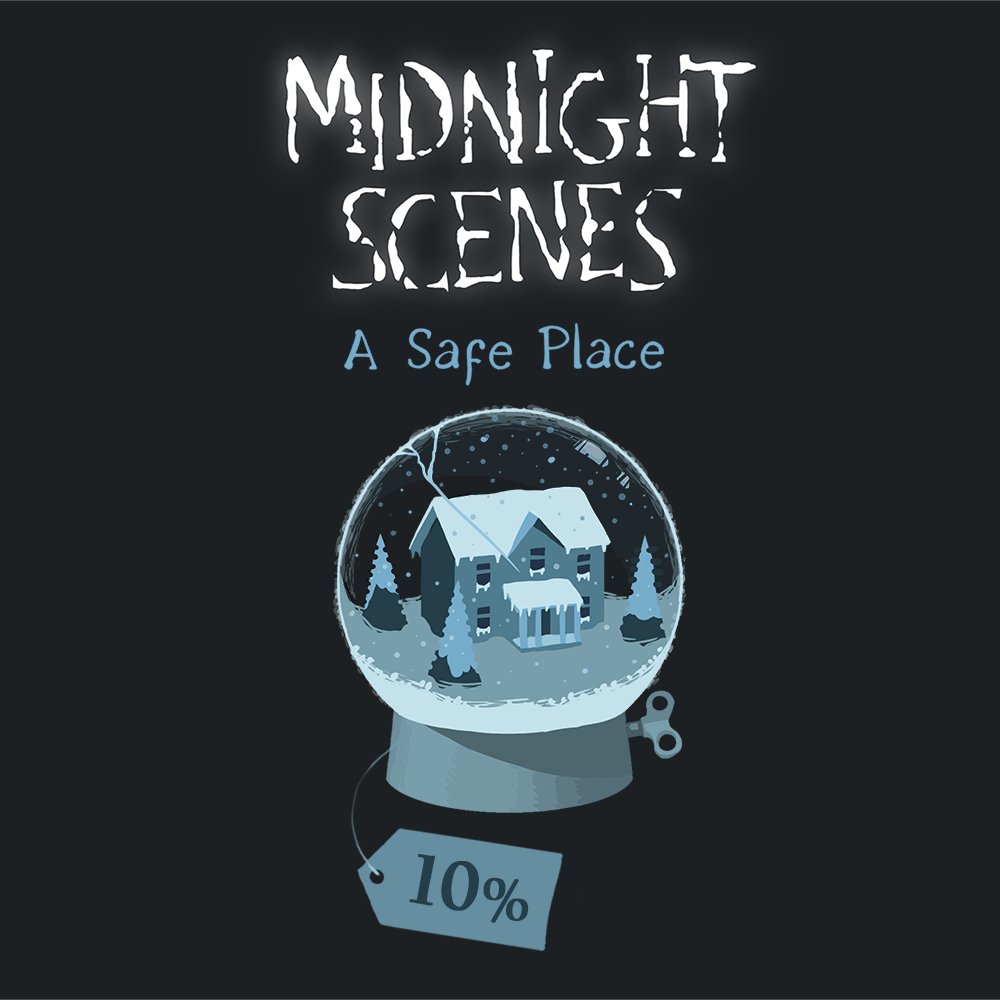 📢Get Midnight Scenes: A Safe Place 10% off this week! store.steampowered.com/app/2485750/Mi… #MIdnightScenes #ASafePlace #Horror #pixelart #sale