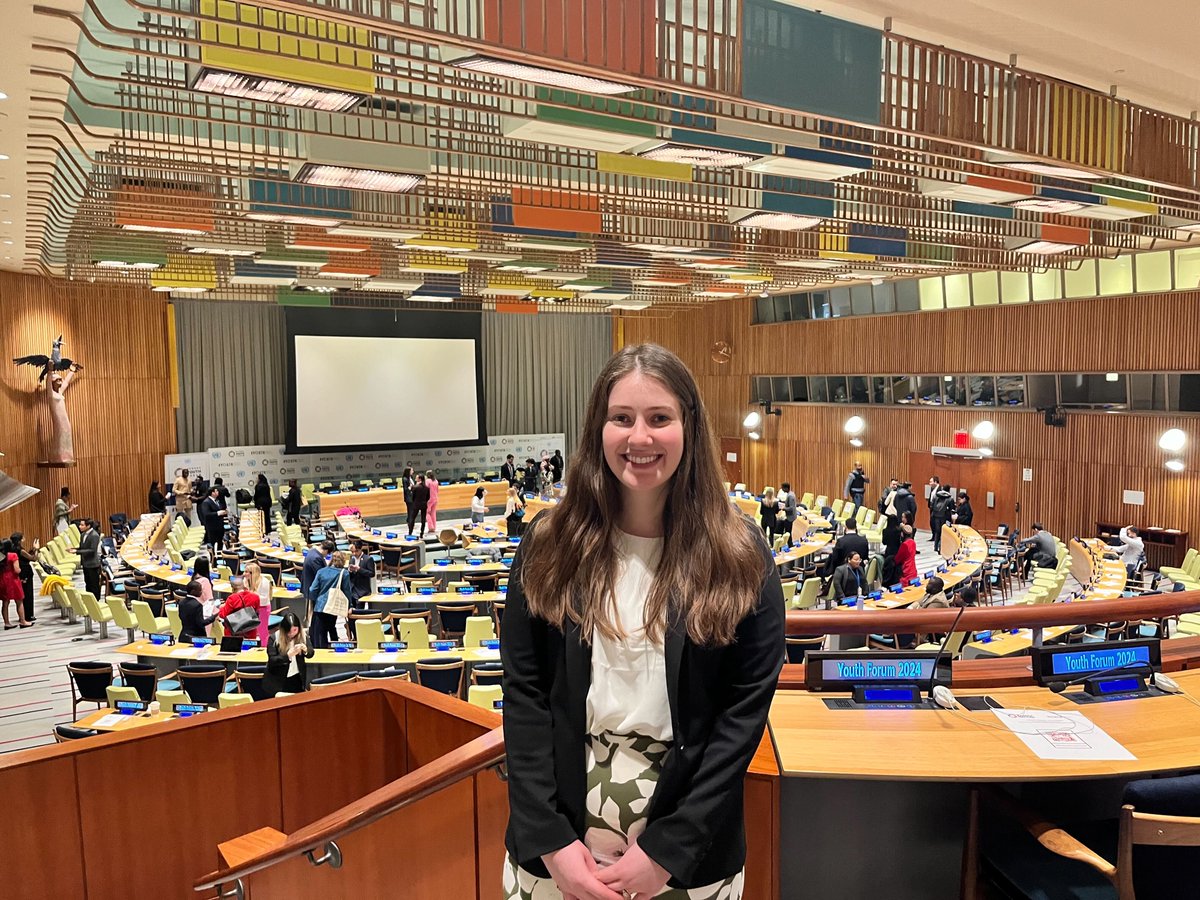 Earlier this month, J-PAL’s Natalie Valent spoke at the @unecosoc Youth Forum on a panel discussing SDG17, youth & the #FutureOfWork, and J-PAL’s partnership w/ the @ilo & @decentjobsyouth. cc: @unyouthenvoy, @unecosoc, @undesa, @unmgcy, @icmyo