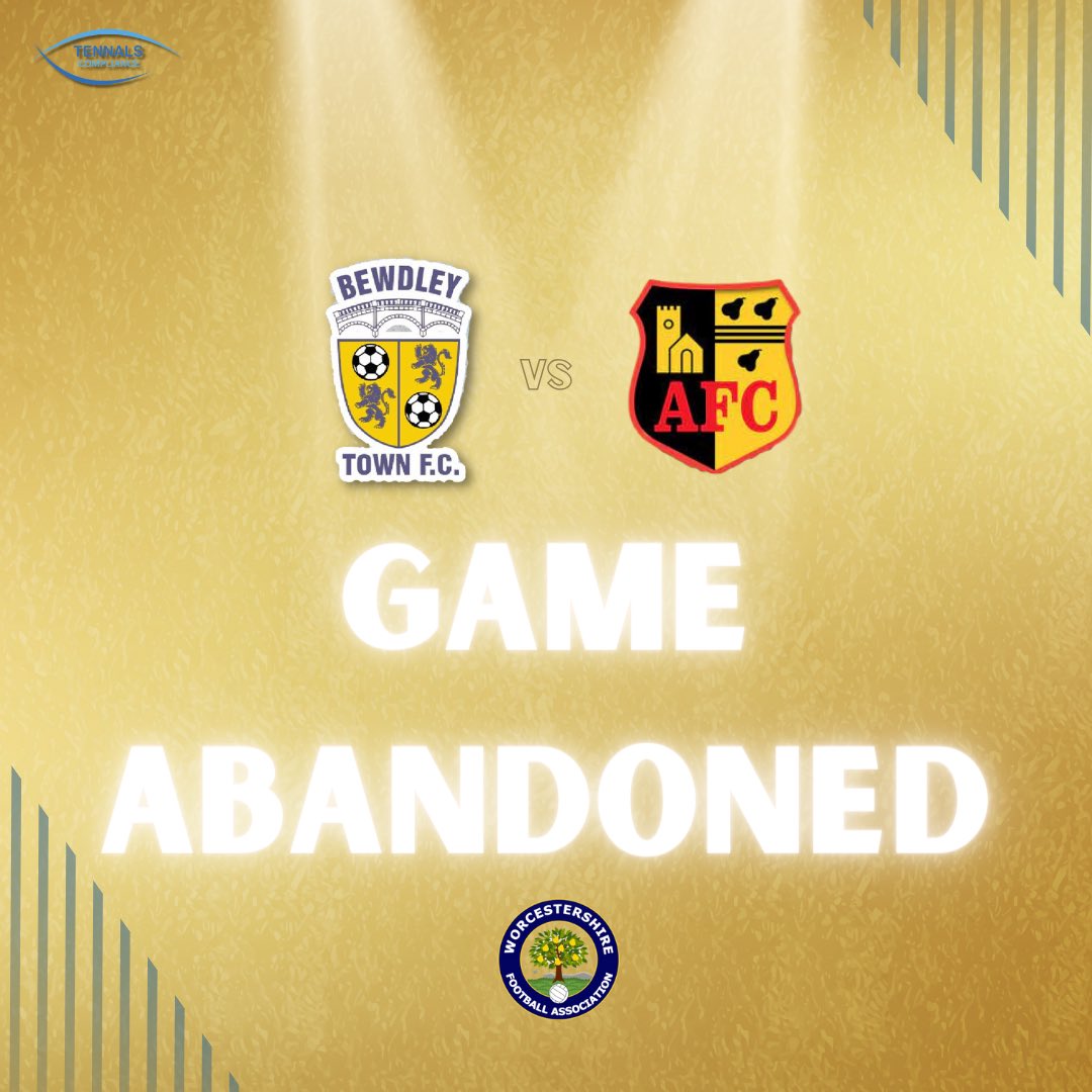 ❌ 𝕄𝕒𝕥𝕔𝕙 𝕒𝕓𝕒𝕟𝕕𝕠𝕟𝕖𝕕

After just over 50 minutes of play, our game yesterday was abandoned by the referee due to an altercation which took place which won’t be commenting on at this time. Please be assured that everyone at Bewdley Town Ladies FC are ok.