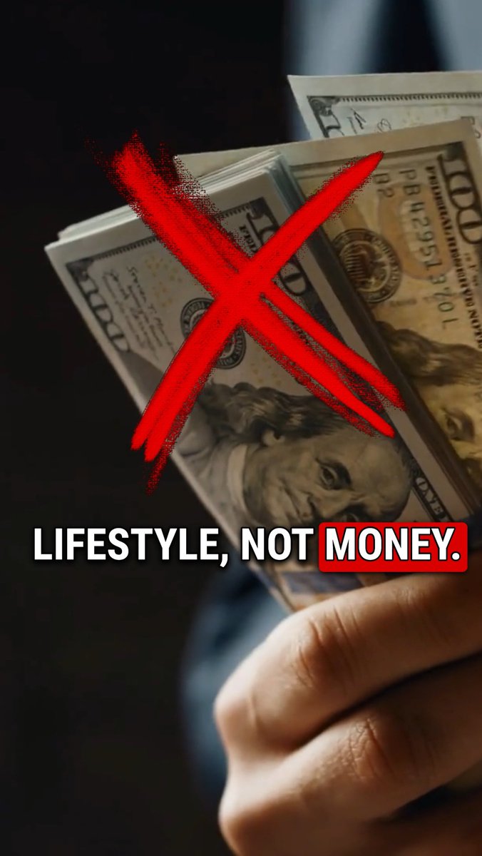 Aim For Lifestyle NOT Money #lifestyle #selfimprovement #moneymindset
youtube.com/shorts/TNV107T…