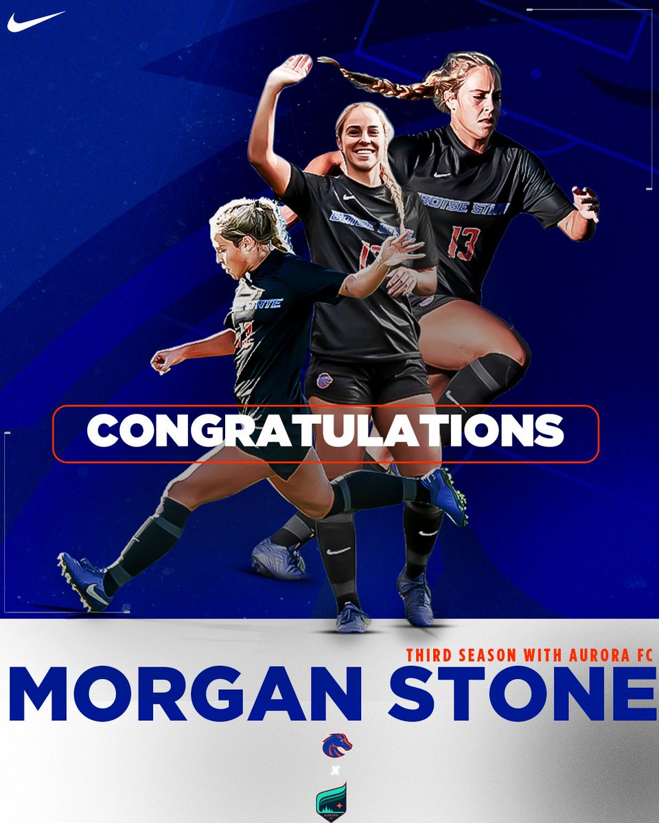 We may be a little late to the party...but congrats to our alum, Morgan Stone, on signing with Minnesota Aurora FC for her third season! #BleedBlue | #WhatsNext