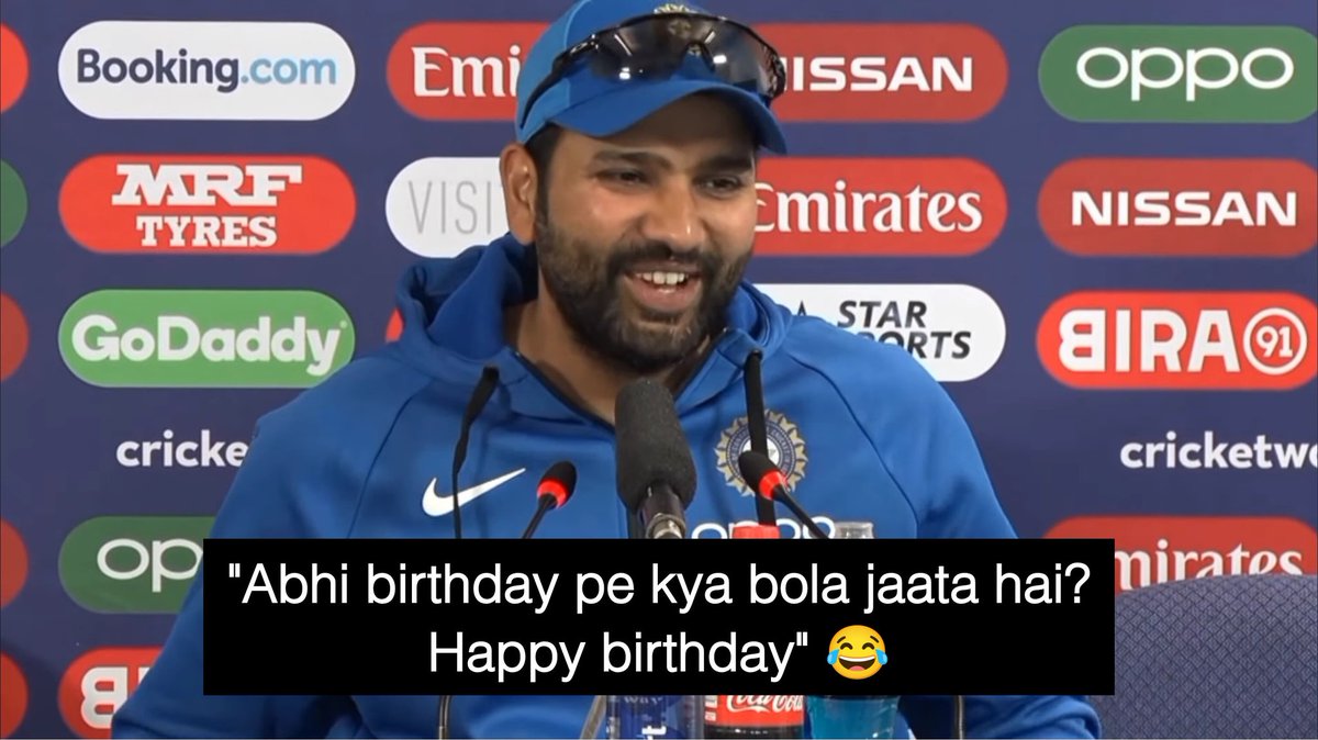 mufaddal_vohra's tweet photo. - The master of Pull Shots.
- The greatest all format opener.
- The enchanting skipper.
- The joint most successful captain in IPL history.

THE GOAT GUY, NAMED ROHIT SHARMA. https://t.co/xqGAbCMzUN
