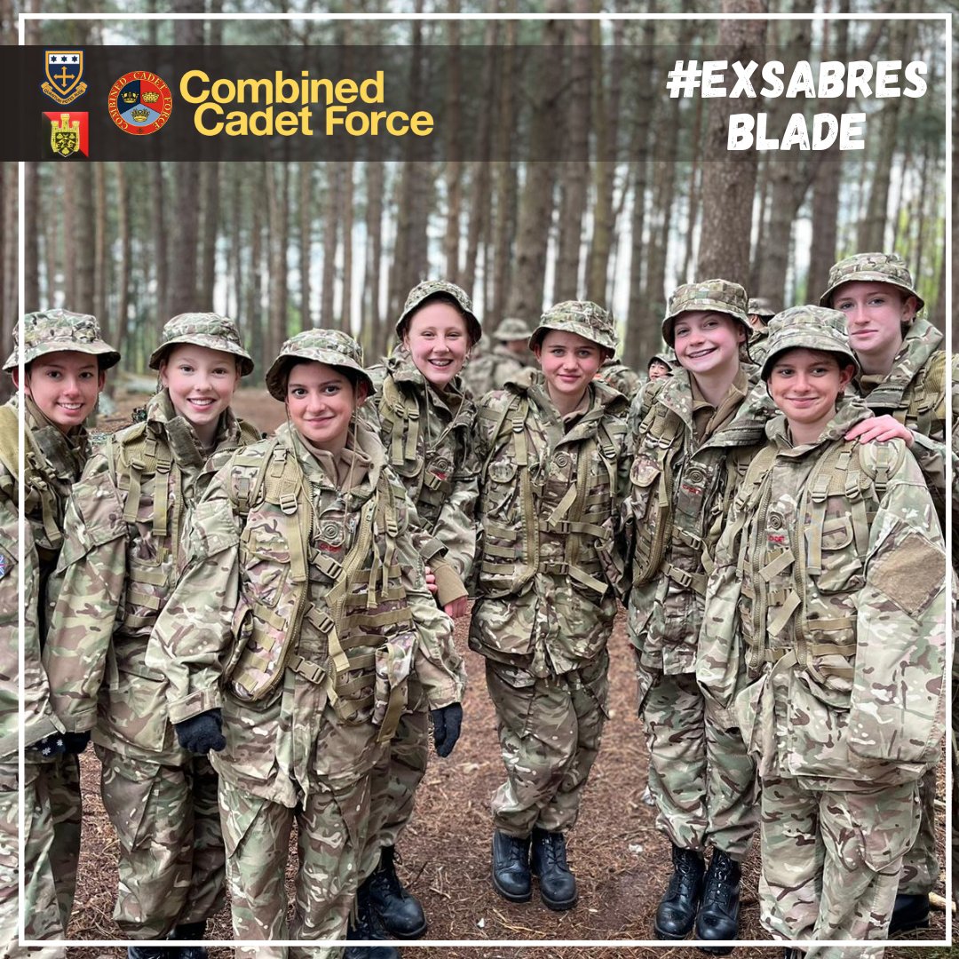 FTX #ExSabresBlade: Mission accomplished! Cadets from @thomashardye and @StEdwardsChelt CCF's beaming with pride after a demanding weekend, braving adverse weather.

@cf_ma7330 @ArmyCadetsUK @CCFcadets #stedwardsccf #combinedcadetforce