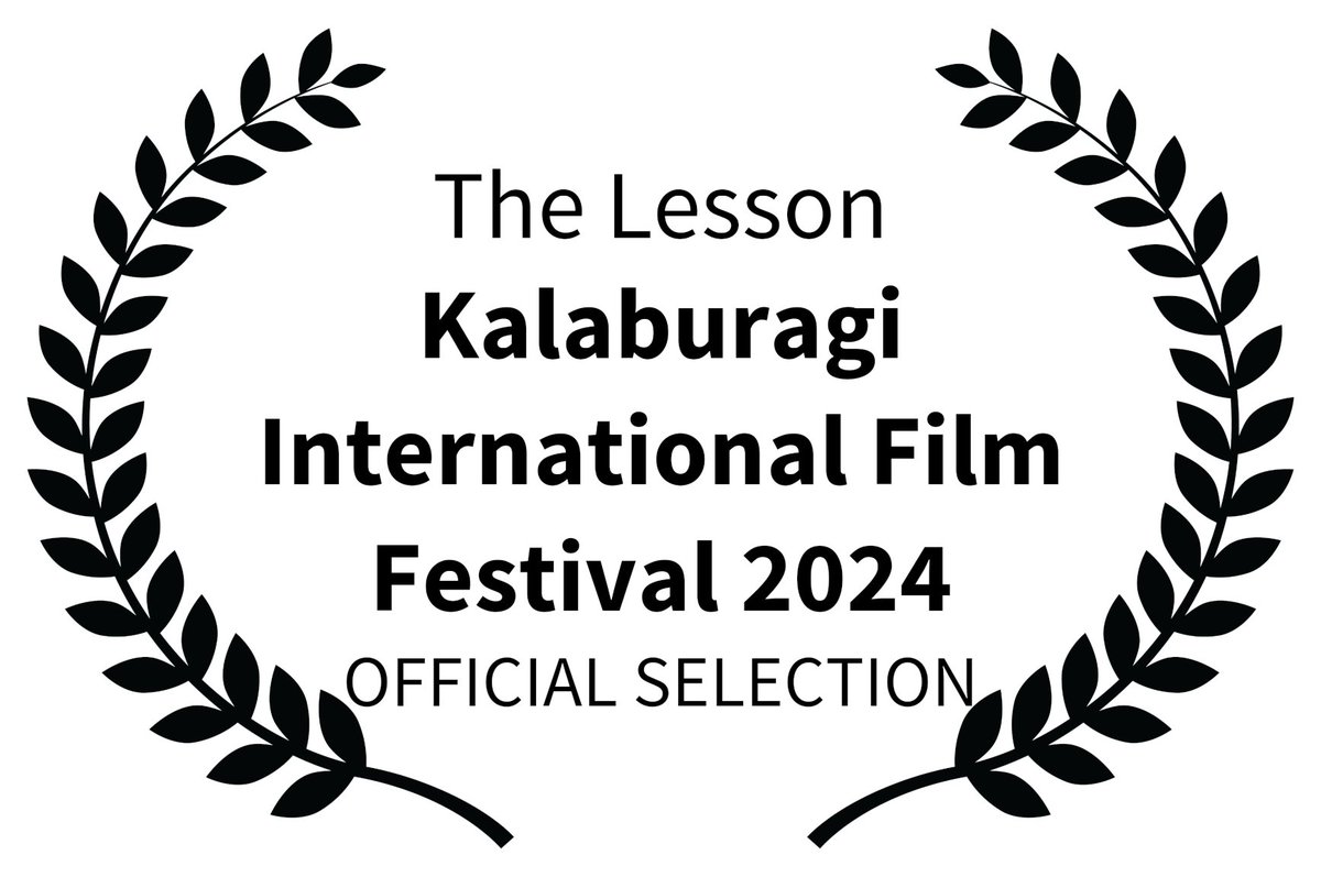 Thank you Kalaburagi International Film Festival and thank you Film Freeway! @FilmFreeway #FilmFestival #FilmShort #filmmakers #indiefilm 🎬❤️🎞️⭐️📽️
