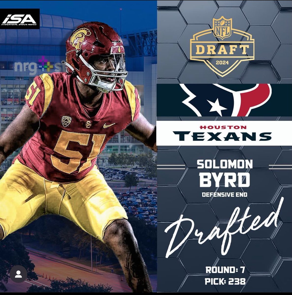 Soloman Byrd = TEXANS #stopplayin