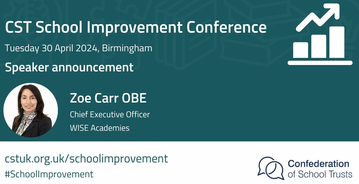 Our CEO is looking forward to presenting at the CST School Improvement Conference tomorrow to share some of our learning and hearing from others too. Read more: cstuk.org.uk/professional-d… @CSTvoice @RG_NorthEast