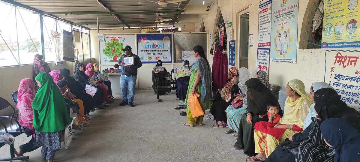 मलेरिया सप्ताह के दौरान खजराना प्राथमिक स्वास्थ केंद्र पर फ़ैमिली हेल्थ इंडिया #EMBED टीम द्वारा मलेरिया औऱ ड़ेंगू के लिये जागरूक किया
#Malariafreeindia
#EMbed2EndMalariya
<a href="/Embed/">Embed</a> @HimanshuJayswar
<a href="/Daulat780Patel/">Daulat Patel</a>
<a href="/Sksomya/">Som Sharma</a> <a href="/rajesh_amh/">Rajesh Mishra</a>
<a href="/Avdheshsingh_/">Avdhesh Singh</a> <a href="/AryaPhoolwati/">PHOOLWATI ARYA</a> <a href="/santoshbhargav2/">Dr. Santosh Bhargava</a>