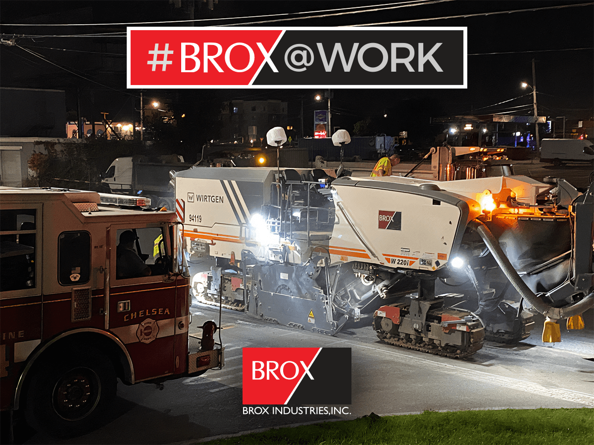 Behind the Scenes: Our #paving crew is on-site, pouring their expertise and dedication into every project. #BroxStrong #BroxTeam #TeamBrox #Brox #BroxIndustries #greatplacetowork #teamwork #corevalues #excellence #commitment #community #pavingtheway #asphalt #asphaltindustry
