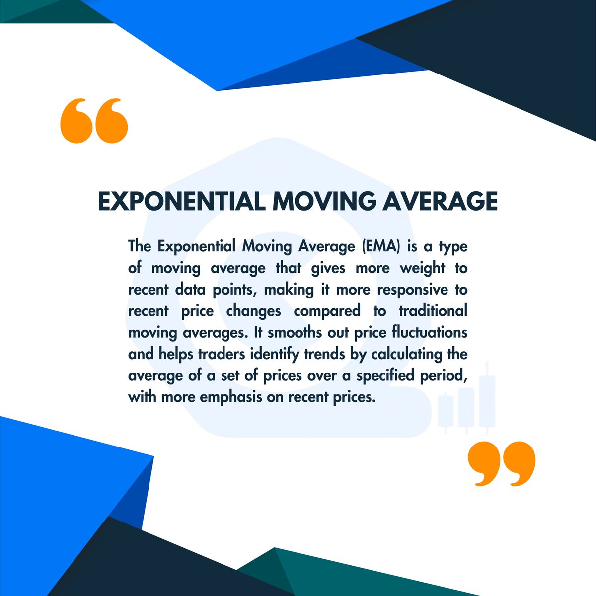 Here's a simple definition of Exponential Moving Average.

#cryptocurrencies #trading #QuantCheck