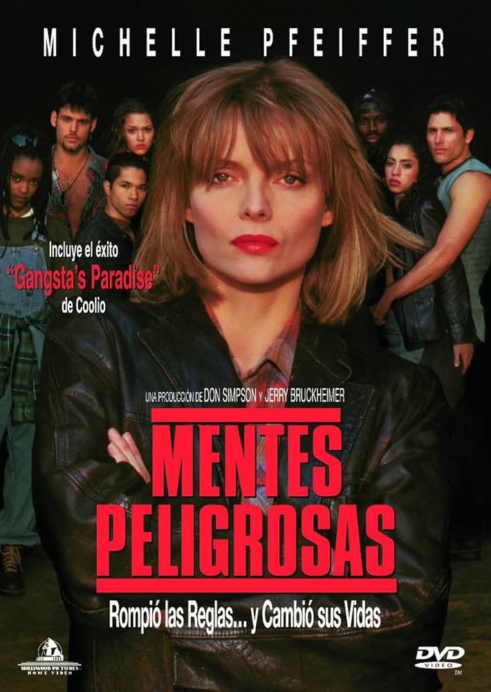 Me gustó bastante esta película. #MichellePfeiffer #MentesPeligrosas (1995)