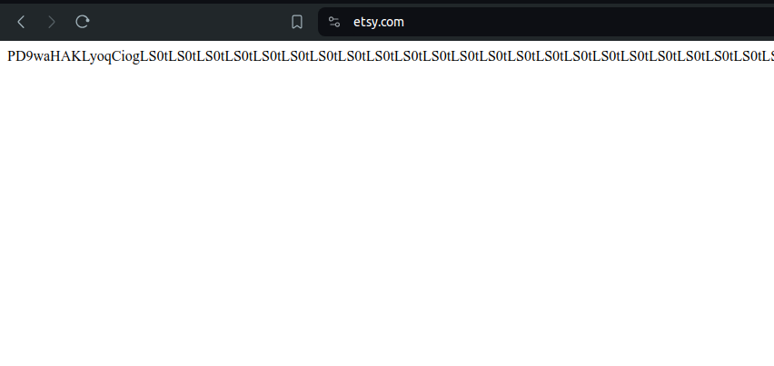 Is Etsy currently down? I'm currently seeing some weird stuff when visiting the @Etsy website. Everything ok @etsystatus? 

#etsy
