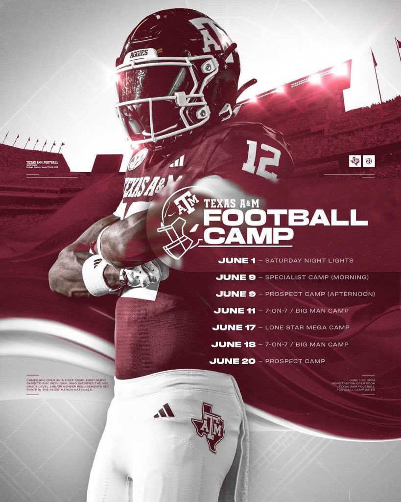 Thank you @joejoeheaden for the camp invite. @AggieFootball @CoachMikeElko @CoachBateman @CoachIsh_