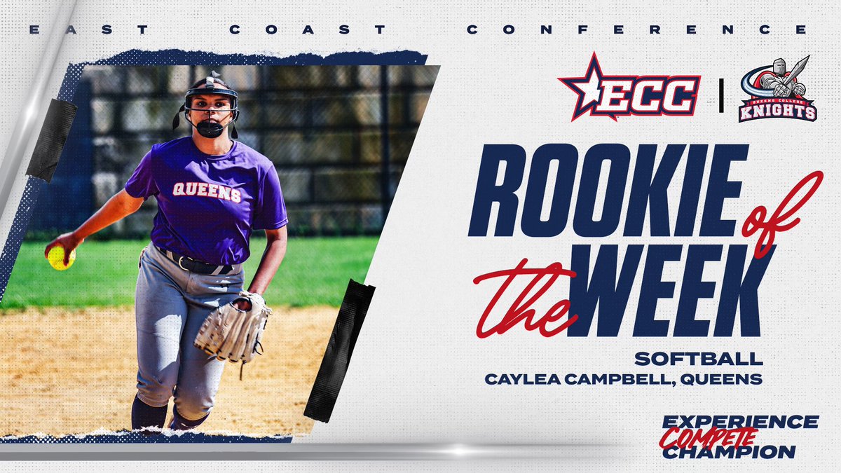 🥎 - 𝐄𝐂𝐂 𝐒𝐎𝐅𝐓𝐁𝐀𝐋𝐋 𝐖𝐄𝐄𝐊𝐋𝐘 𝐑𝐄𝐏𝐎𝐑𝐓 | Week 11 Player and Rookie of the Week - Caylea Campbell, @QCKnights Pitcher of the Week - Sarah Clancy, @STACSpartans 🔗 - eccsports.org/news/2024/4/25…