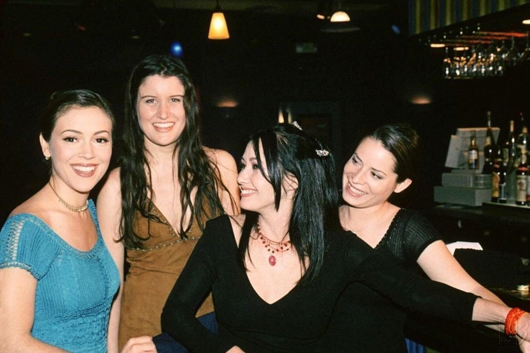 Alyssa, Shannen, and Holly with Paula Cole
