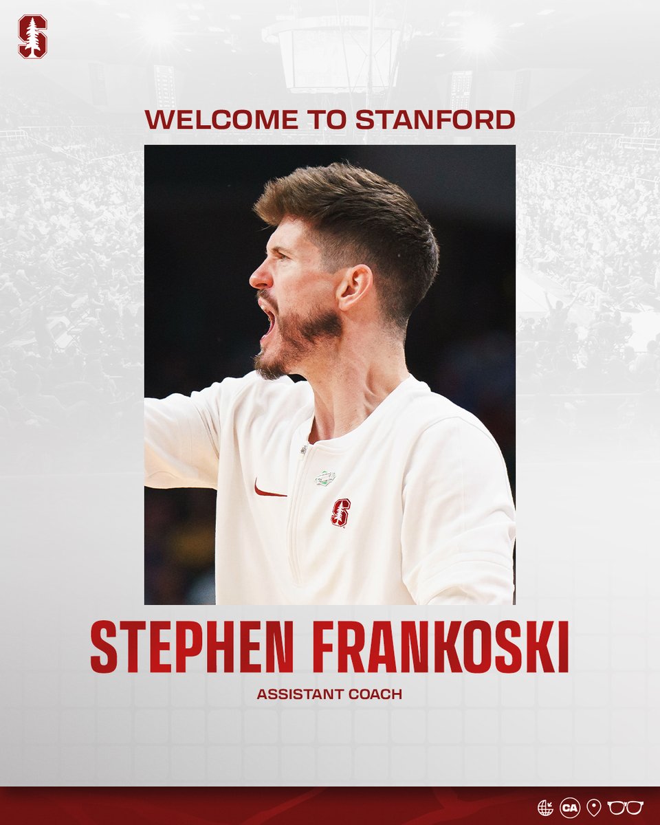 We hope you'll join us in welcoming @s_frankoski to The Farm! 🔗: stanford.io/44hUiiR #GoStanford