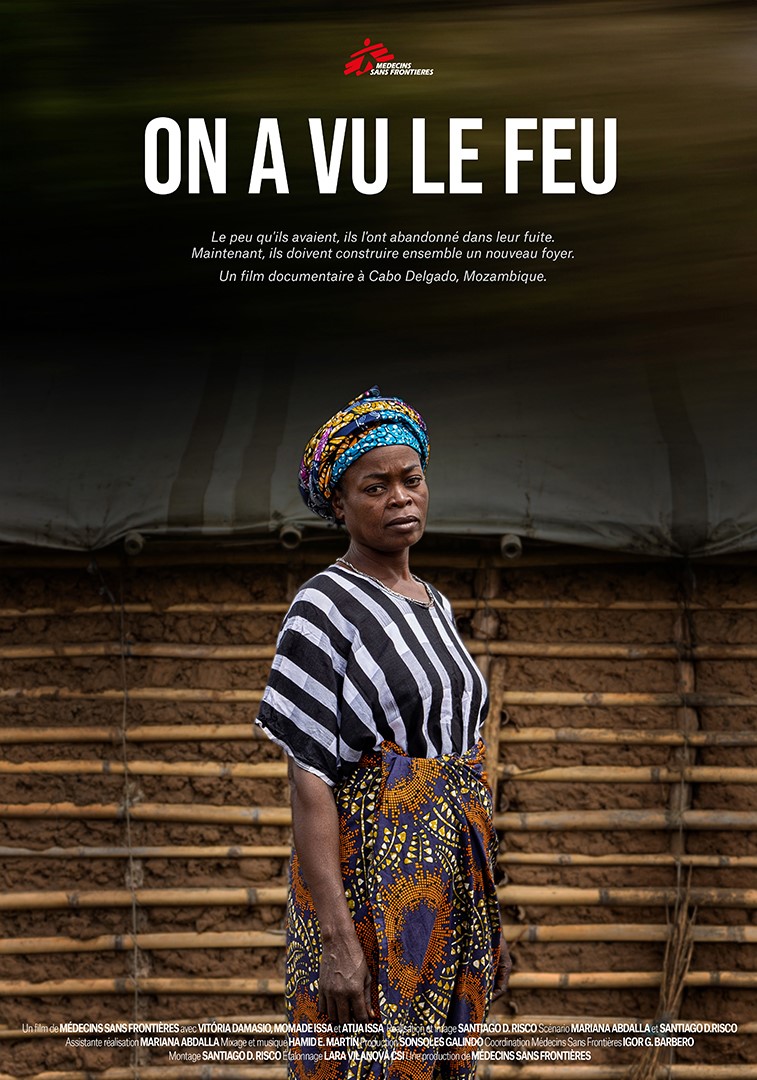 🎬Projection inédite de 'On a vu le feu' réalisé par MSF à #CaboDelgado au #Mozambique. Ce documentaire raconte l'histoire de Vitória, 1e #femme qui lutte avec sa famille pour surmonter les conséquences des années de conflits. 📍@ICDakar ⏰20h GMT Films #Femmes #Afrique @DeRisco