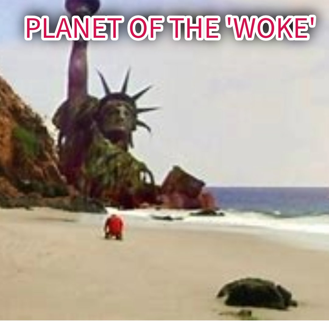 Planet of the WOke

''Damn you, damn you all to hell''