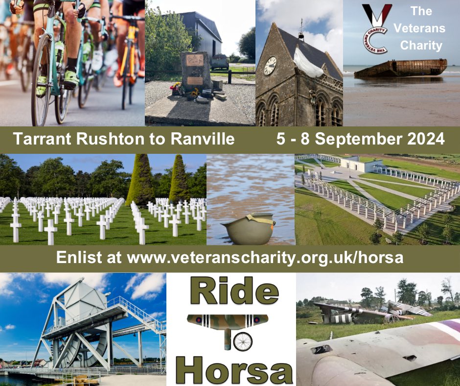 5 - 8 September 2024 Join us for a fabulous adventure through history and stunning scenery in Dorset and Normandy, honouring the heroes of D-Day who spearheaded the entire liberation of Europe! Open to cyclists of all abilities (the route is reasonably demanding so training…
