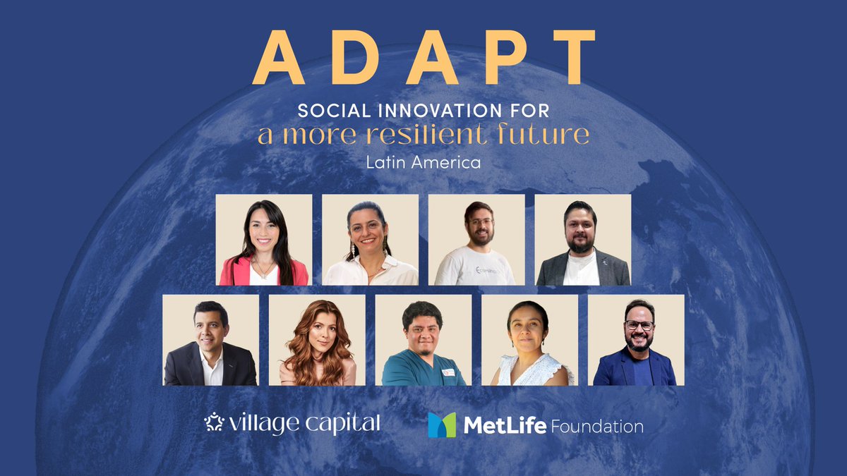 En marzo #Hackademy fue aceptada en una aceleradora de #VillageCapital y #MetLifeFoundation. 
El programa apoya a startups que ayudan a comunidades e individuos a adaptarse a desafíos globales relacionados con cambio climático, atención médica, bienestar y movilidad económica.