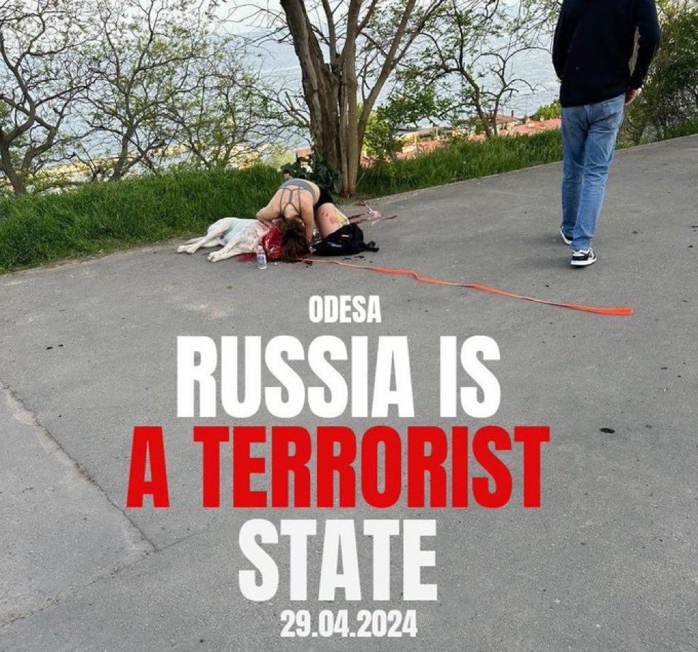 Nightmare. It’s all just a nightmare. Russia just hit Odesa with cluster munitions, killing two people and a dog. It’s just a big nightmare.