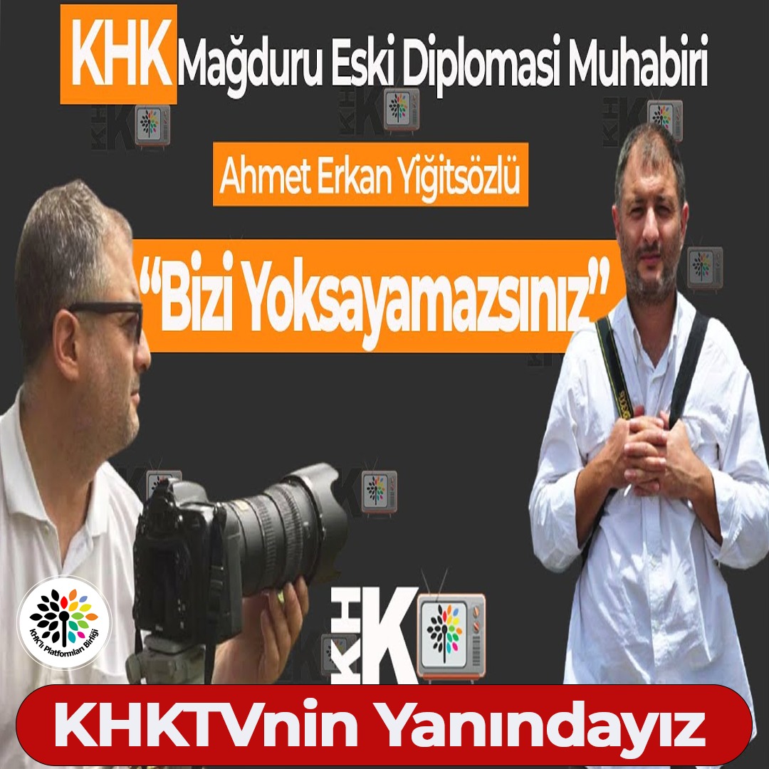 KHKTVnin Yanındayız

Çünkü KHK TV sürekli haksızlığa ve zulme uğramış mağdur ve masumların sesi, nefesi olmuş, onların dertlerine derman olmaya çalışmıştır.
@freelancer080 suçsuzdur; sadece hak, hukuk, adalet peşinde koşmaktadır.