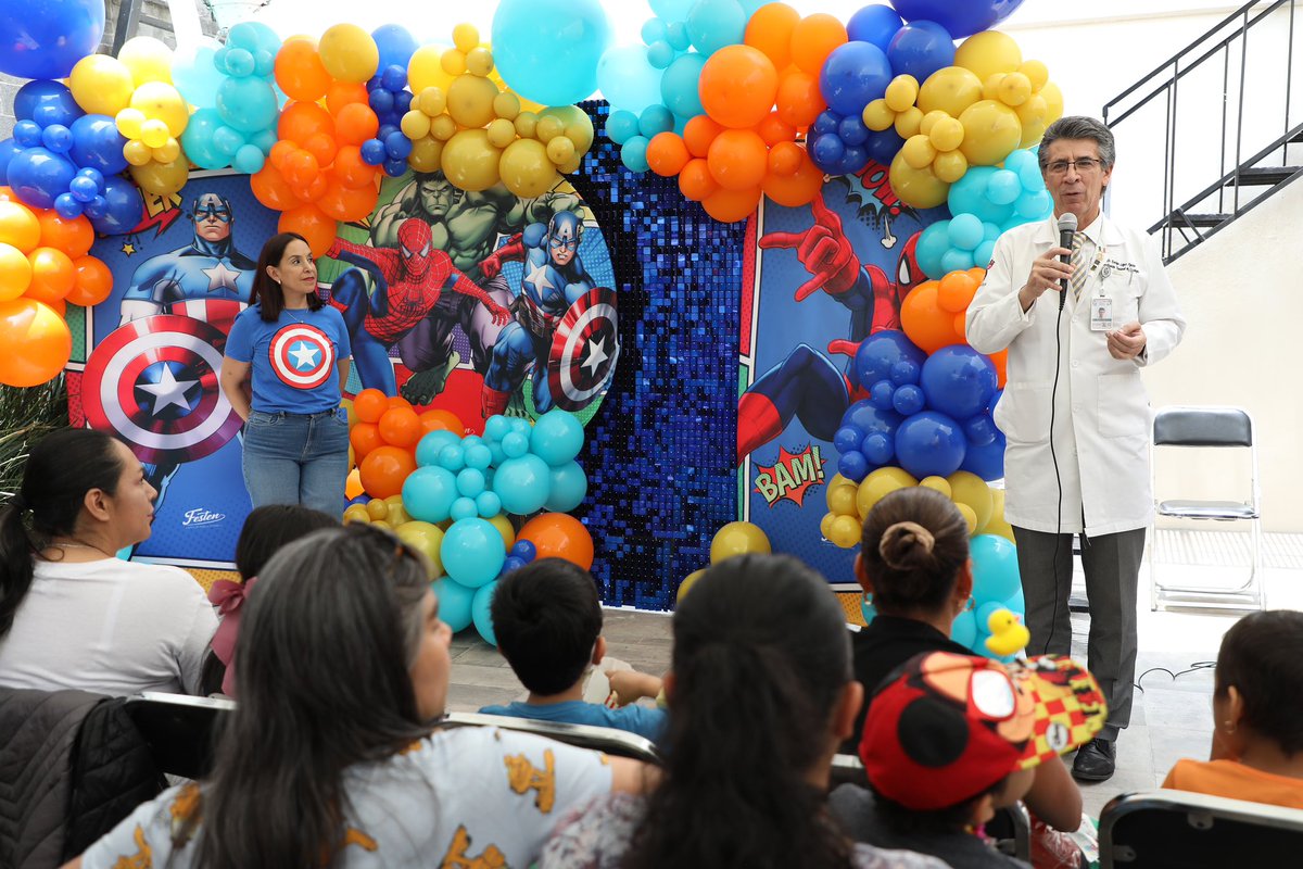 🎈Festeja #IMSS a pacientes pediátricos oncológicos en el Día de la Niña y el Niño en reconocimiento a salud de las infancias. 🔗 tinyurl.com/2v7byt53