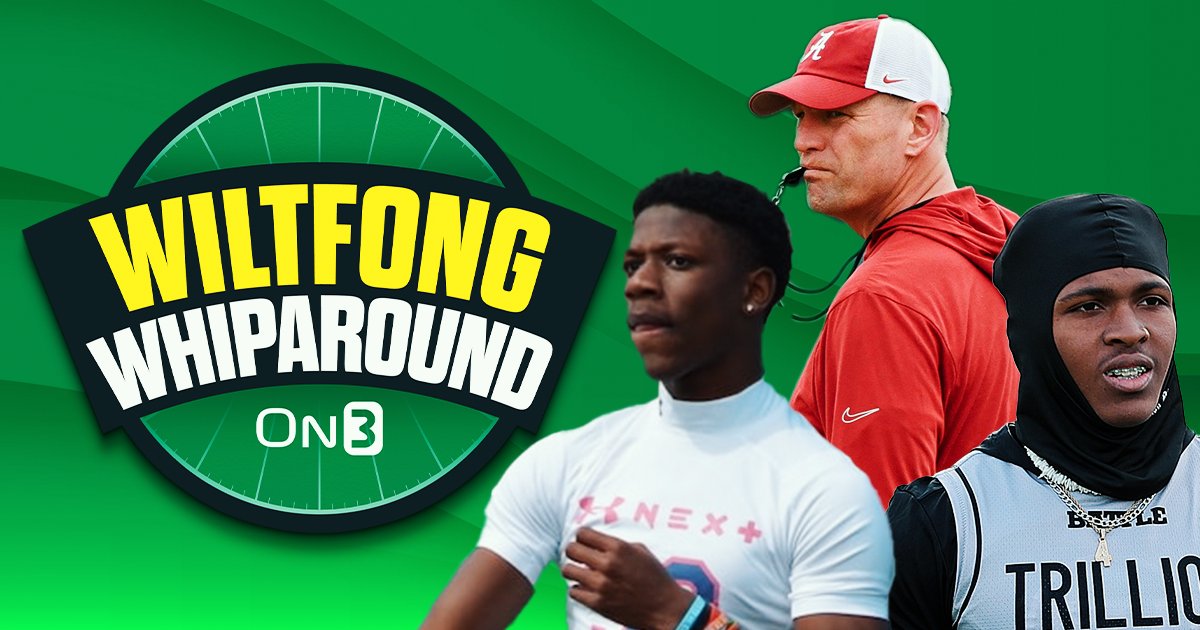 🐘Alabama looking for a major QB flip 🦆New On3 RPM pick for Oregon 🌽Nebraska trending for a top quarterback target The latest Wiltfong Whiparound from @SWiltfong_: on3.com/news/wiltfong-…