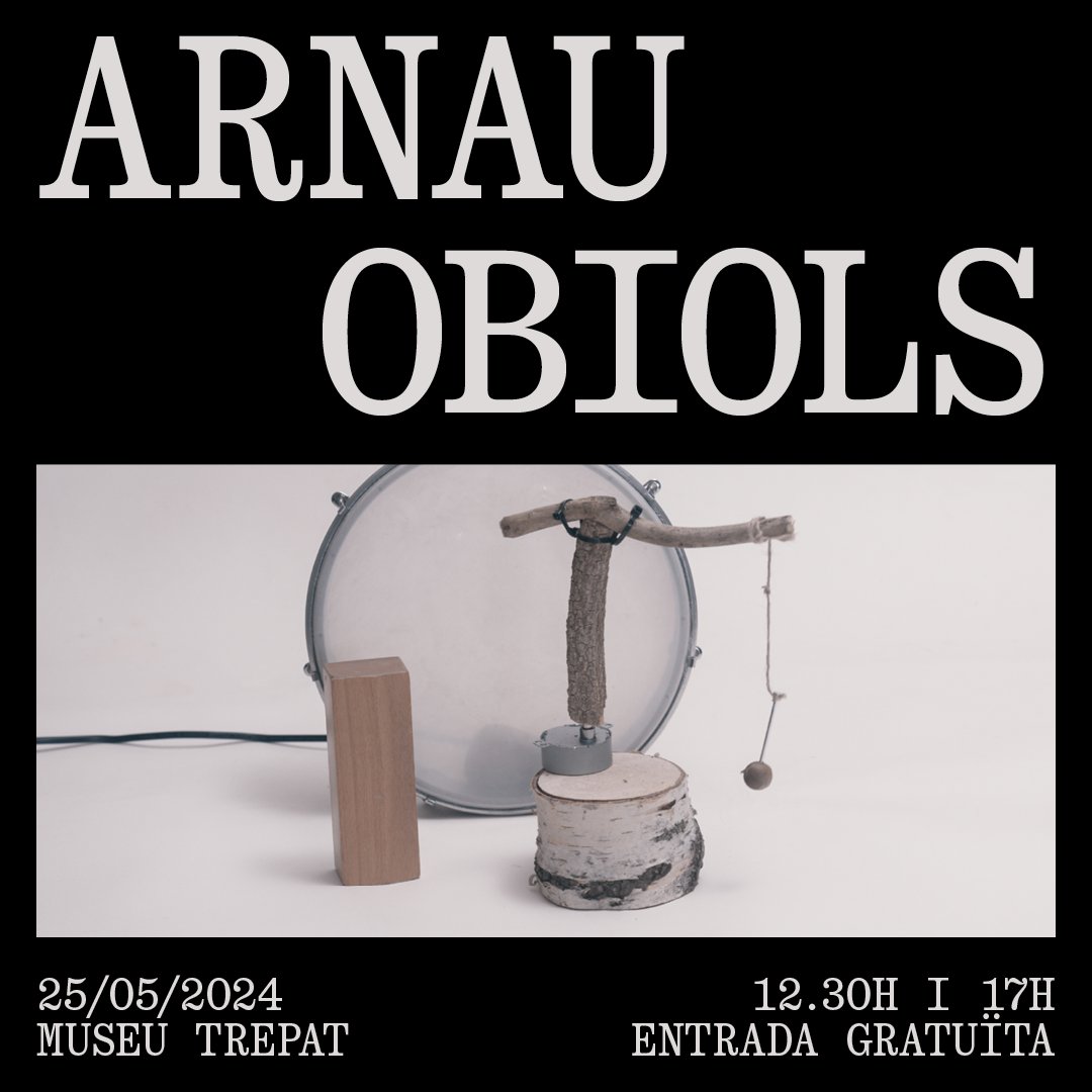 🐌 T'imagines escoltar les pedres, l'aigua o els caragols? 👂 @ArnauObiolsC ens presentarà una instal·lació d’objectes sonors per gaudir de la poètica, la bellesa, el misteri i la sonoritat del bosc. 📌 Descobreix-la a l'@Embarrat, del 24 al 26 de maig. embarrat.cat