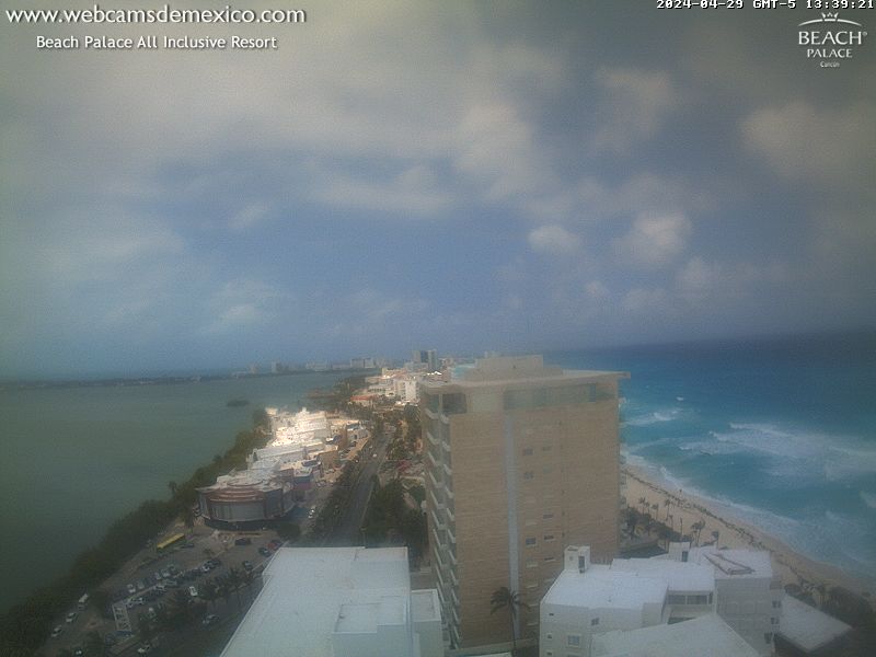 Un vistazo a #Cancún, #QuintanaRoo, desde @PalaceResorts.
webcamsdemexico.com/webcam/cancun-…