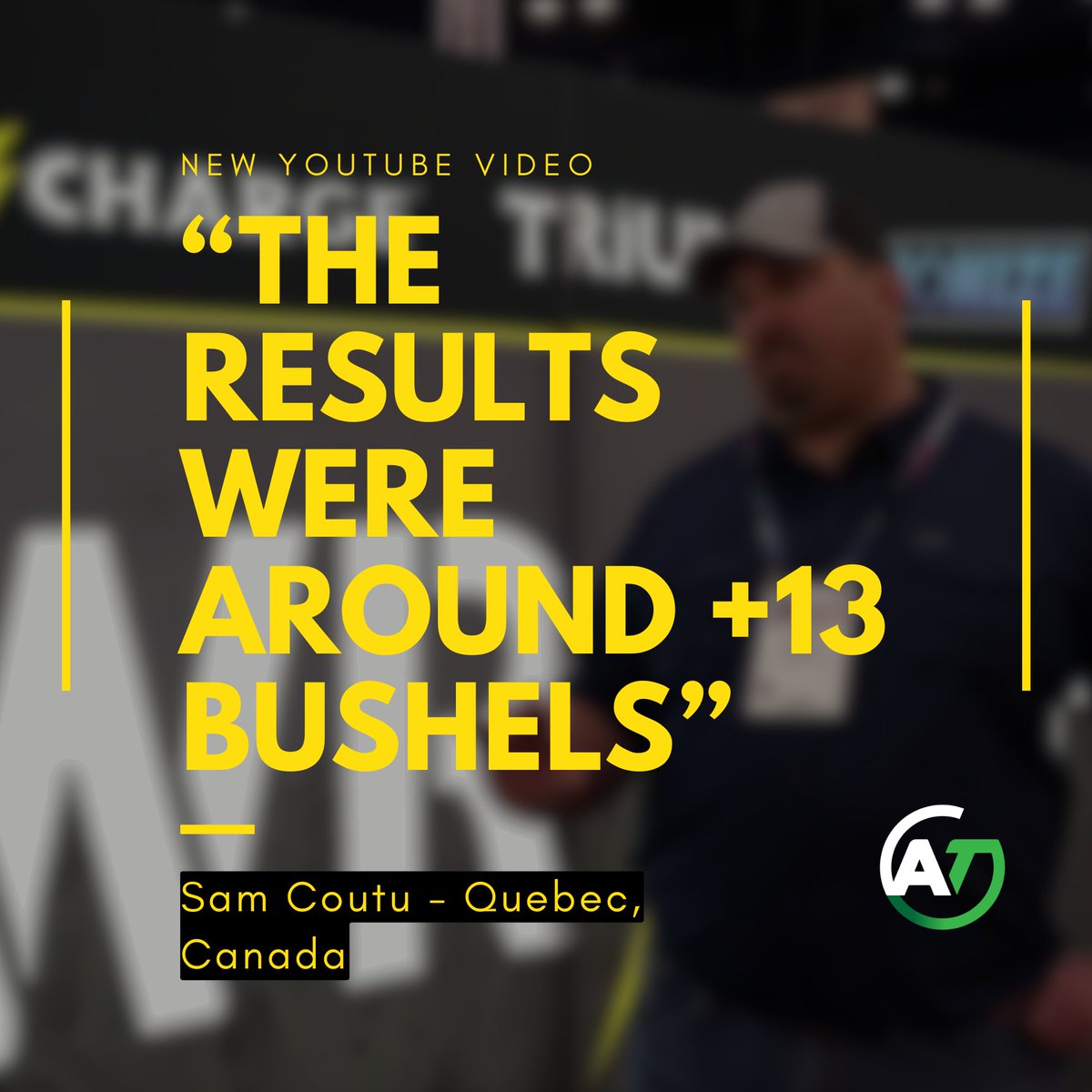 NEW VIDEO ALERT!

By using NutriCharge, he saw around 13 bushels more than his normal yield. There is a lot more said in his full interview, therefore we encourage you to go to our YouTube channel right now!

#agrotechusa #nutricharge #cropyields #sustainablefertilizers
