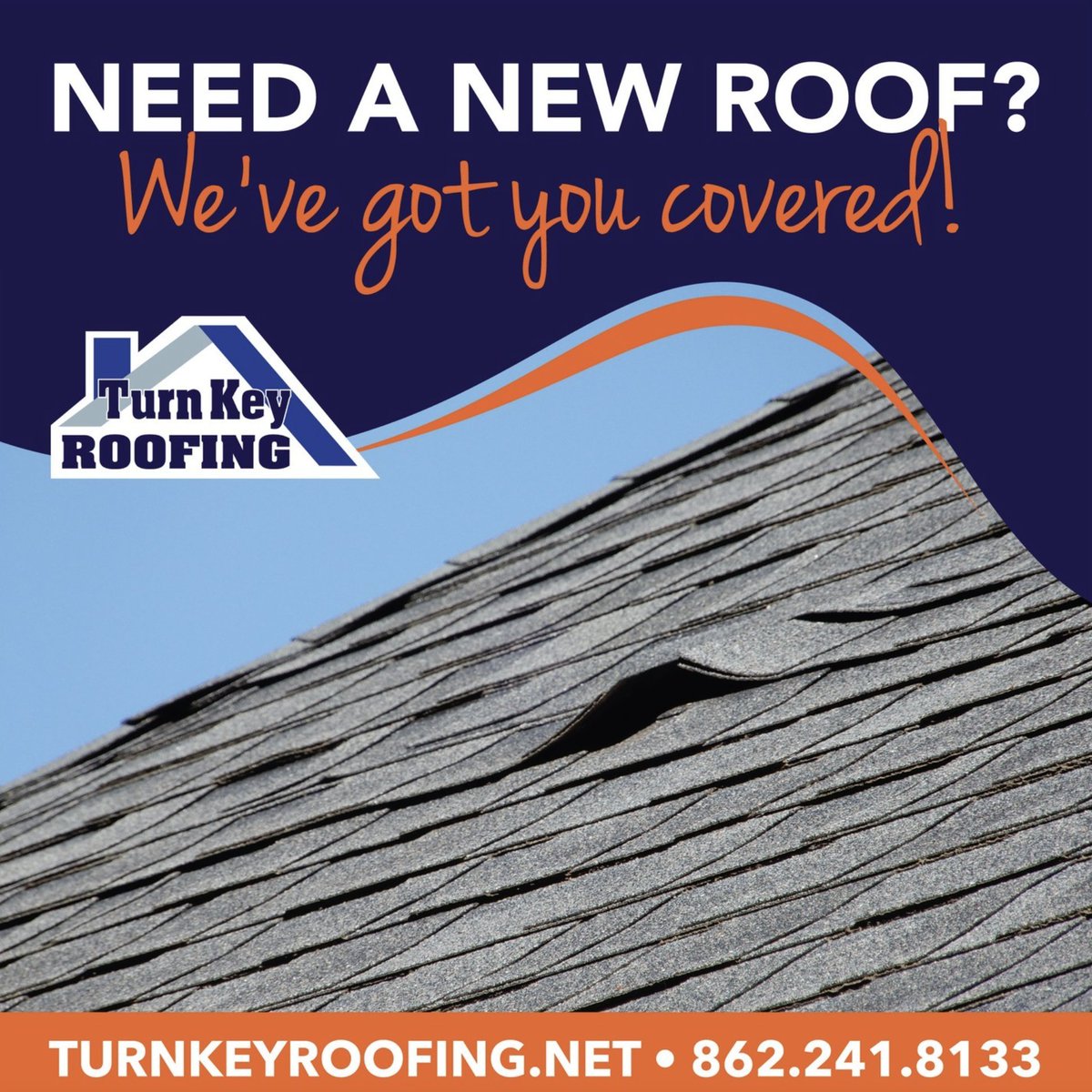 Need a new roof? We’ve got you covered!

TurnKeyRoofing.net 

#RoofingContractor #Roofing #NewRoof #Andersonismytown #YeahthatGreenville #TurnKeyRoofing #RoofInspection #Home
