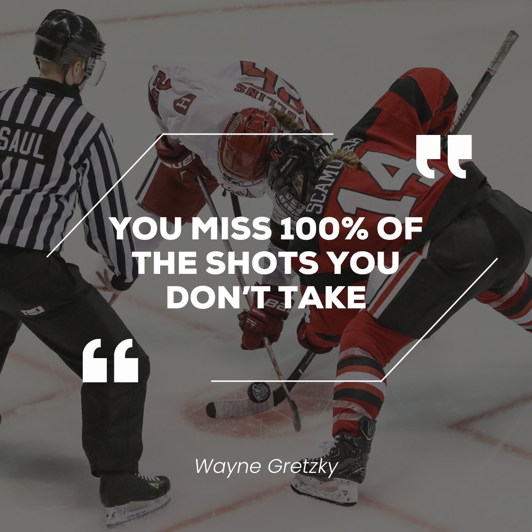 You thought we'd let the NHL Playoffs happen without posting the most famous of all hockey quotes? No way! 🙃

Tell us who you've got winning the Stanley Cup! 🏆🏆

#waynegretzky #nhlplayoffs #crossbar #youthsportsmanagement #youthsports #sportstech