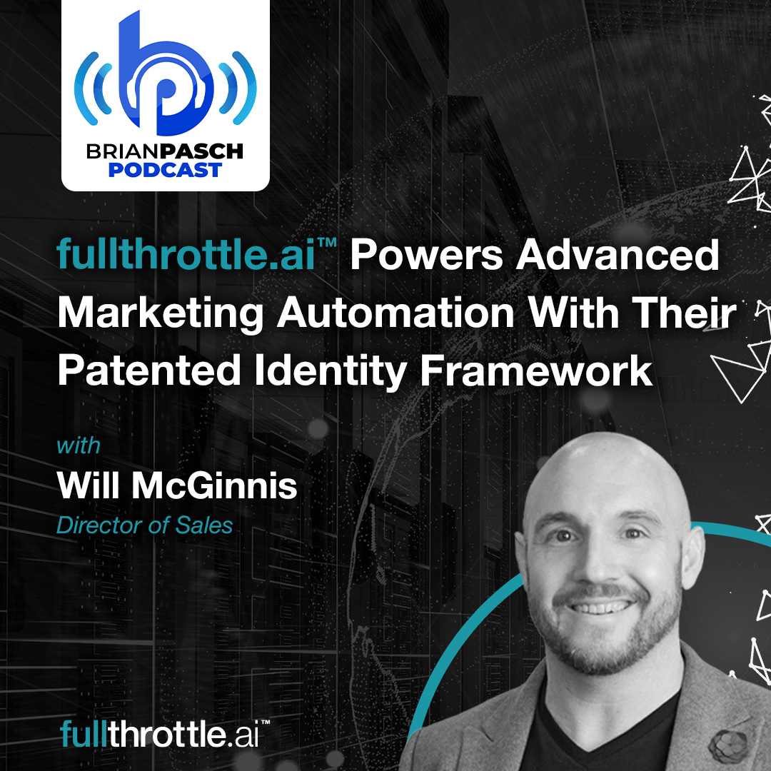 Will McGinnis, our Director of Sales, dropped some fantastic knowledge on the Brian Pasch podcast! It's a great interview to demystify some of the jargon around first-party data and understand what fullthrottle.ai™️ does so well. Listen here: digitalmarketingstrategies.org/podcast/fullth…