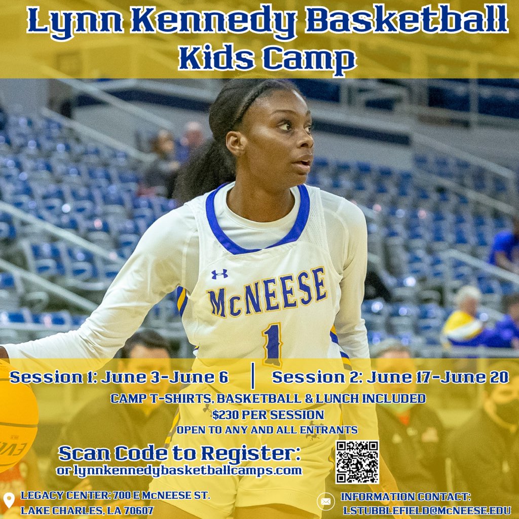 Mark your calendars! Registration for our K-8th grade kids camp is open! Scan the QR code or click the link in our bio to sign up!

#GeauxPokes