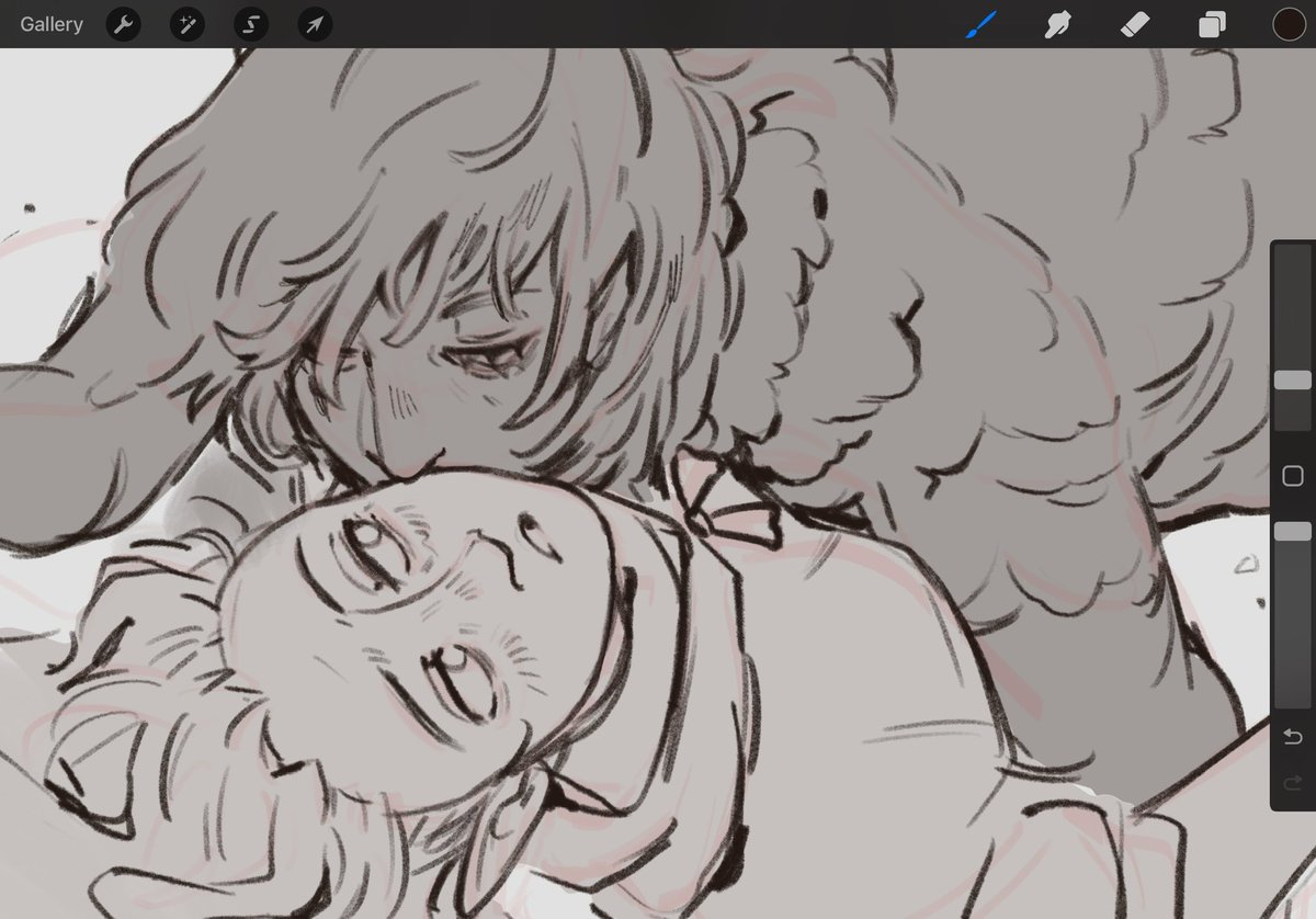 I'm not another piece before finishing the first one… I'm not 🧍‍♀️
#WIP #dungeonmeshi 