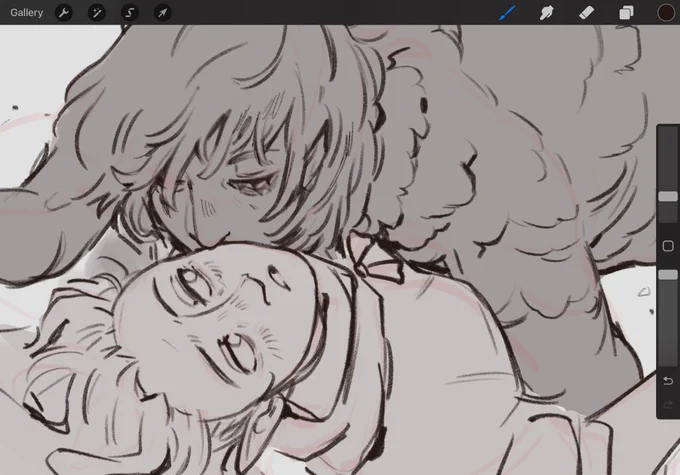 I'm not another piece before finishing the first one… I'm not 🧍‍♀️
#WIP #dungeonmeshi 