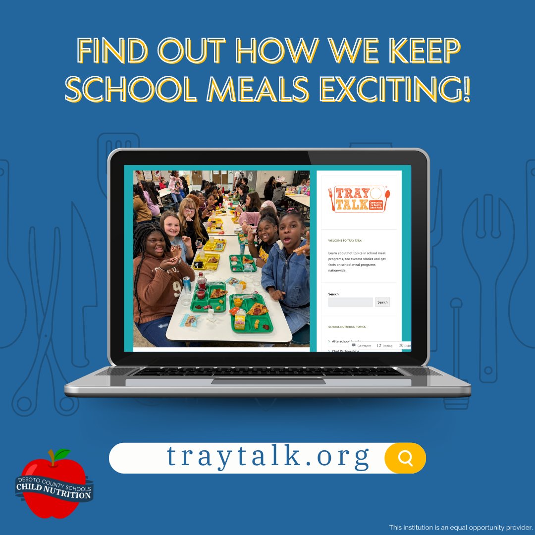 We are proud to be featured on Tray Talk about how we keep #schoolmeals exciting for our students at @DCSeNews! 🤩 
Read the complete story here ➡️ traytalk.org/2024/04/15/kee…

#TeamDCS