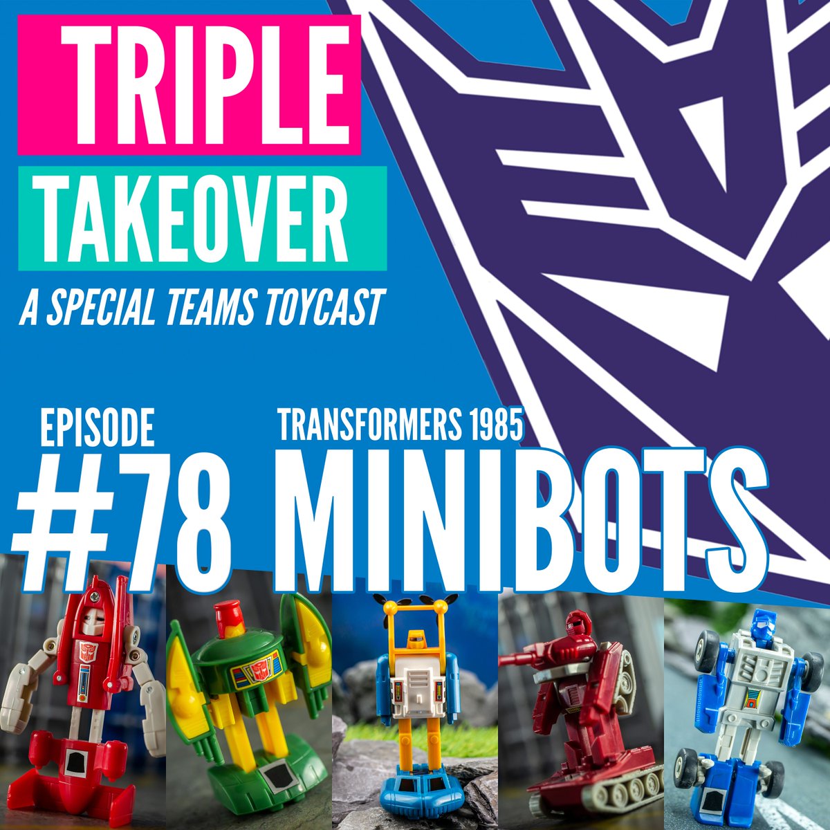 There's a brand new episode from @triple_takeover and it's all about the 1985 Transformers minibots! Because who doesn't love a teeny tiny robot? Check it out on Spotify, YouTube, all major podcast hosts, or find it embedded here: tfsource.com/blog/2024/04/2…